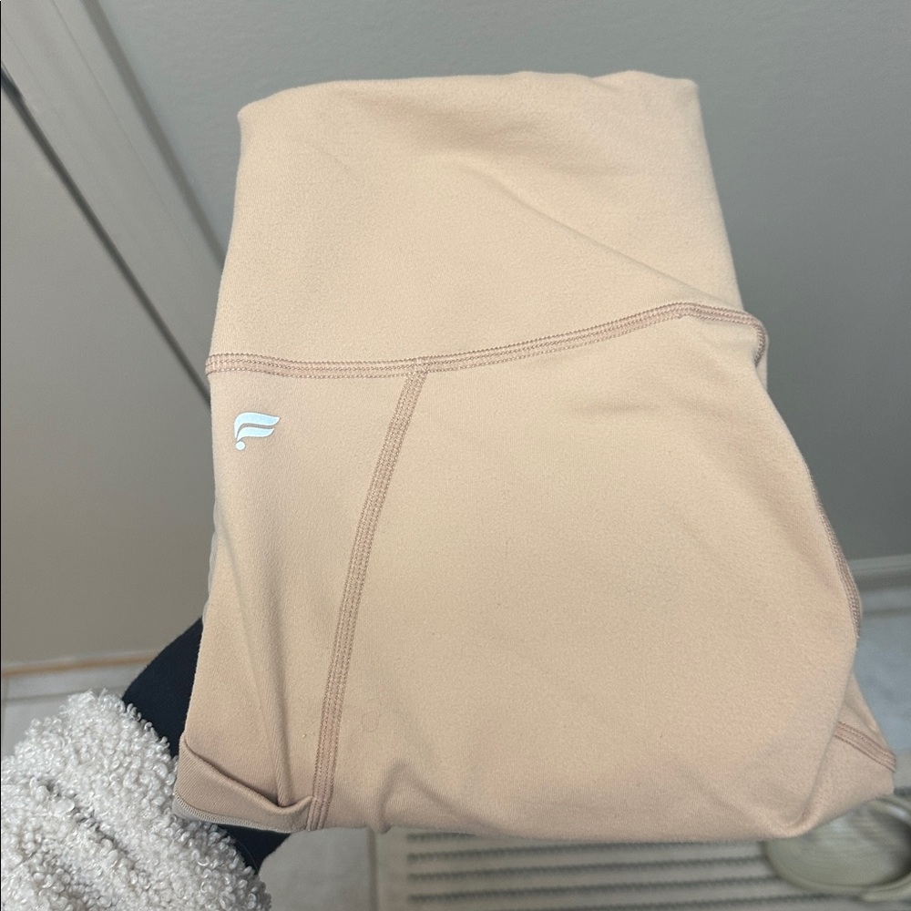 Fabletics PowerHold Beige Leggings